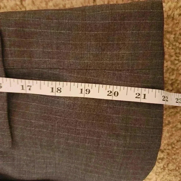 New York & Company Womens Blazer Size 0 Average Gray Pinstripe Jacket #I264 - Picture 5 of 5